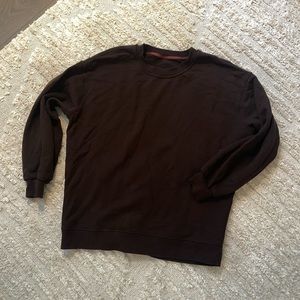 Lululemon Athletica Burgundy Crewneck